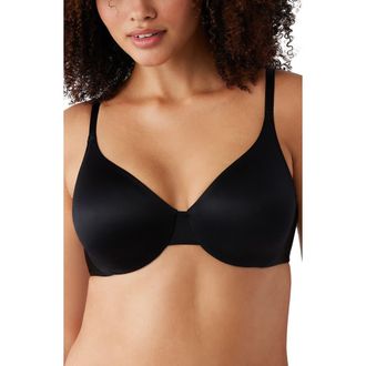 Wacoal Inner Sheen Underwire Bra in Black at Nordstrom Rack, Size 38Ddd