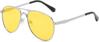 Generic Night Driving Sunglasses for Men, Polarized Vision with Elastic Frame, Intelligent Light-sensitive Technology for Enhanced Visibility During Driving a