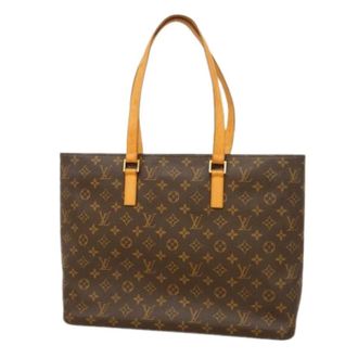 Louis Vuitton Pre-owned Tote Bags, female, Brown, Size: ONE SIZE Pre-owned Vintage Shoulder Bag