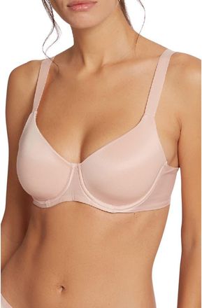 Wolford Sheer Touch Soft Cup Underwire Bra in Rose Powder at Nordstrom, Size 38B