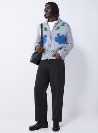 Levi's Mens 578 faded black jean Baggy fit