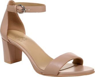 Naturalizer Vera Ankle Strap Block Heel Sandal Vintage Mauve G5122LL-MAUVE Womens