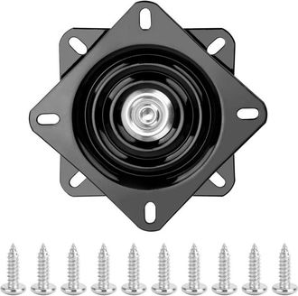 OEM Plato Giratorio De 360&deg;, 6 Pulgadas, Capacidad De Carga De 150 Kg, Plato Giratorio De Acero Para Taburetes De Bar Y Armarios De Cocina
