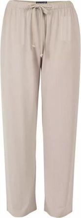Generic Saloos Tie Waist Trousers (UK, Numeric, 12, Regular, Regular, Beige)
