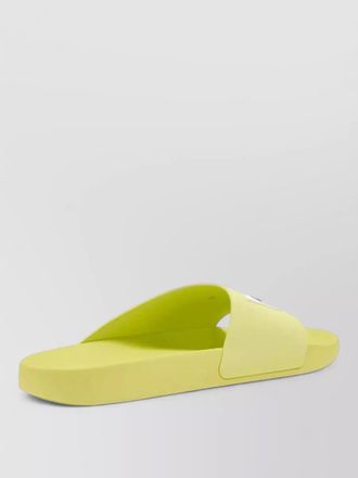 Givenchy logo slide flat sole open toe sandal