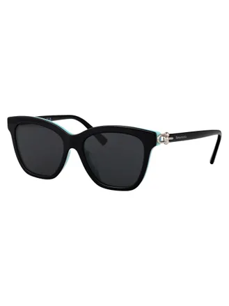 Tiffany & Co. 0TF4241D Cat-Eye Acetate Sunglasses - Black