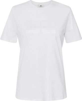 Elisabetta Franchi Donna, Top, Bianco, M, new