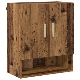 vidaXL Armario De Pared Madera Vieja 60 X 31 X 70 Cm Vidaxl