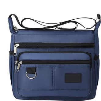 Generic Roomy Waterproof Sling Backpack - Croin Shoulder Bags | Versatile Carrying Chest Pack for Short Trips, Sports, azul, Consulte la descripción