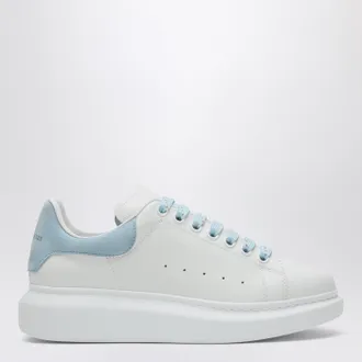Alexander McQueen Oversize Sneakers white/powder blue