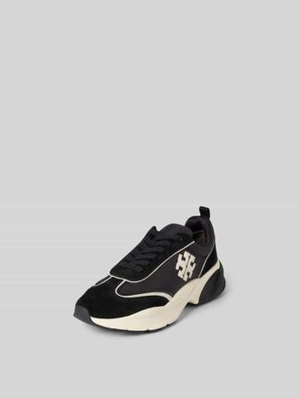 Tory Burch Tory Burch Sneaker mit Logo-Stitching in Black, Gr&ouml;&szlig;e 41