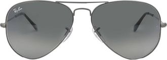 Ray-Ban Aviator Gradient Grey Unisex Sunglasses RB3025 004/71 58