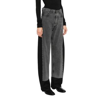 Darkpark Darkpark, Dames, Jeans, Grijs, Maat: W24 Katoen