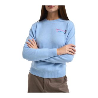 MC2 Saint Barth Dames, Truien, Blauw, Maat: XS