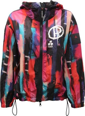 Peuterey Winddicht Jack Avocado DLE Print - Dames - Zomerjassen - Veelkleurig - S - Jassen