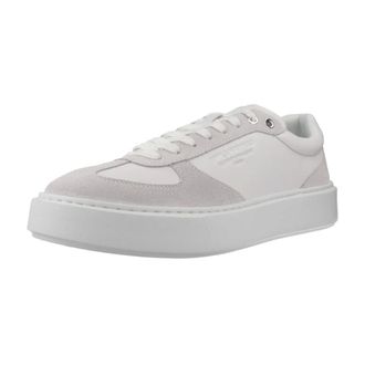 Karl Lagerfeld Heren, Schoenen, Wit, Maat: 45 EU Leer