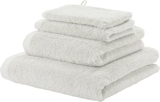 Aquanova Jacquard gewebtes Design Handtuch London Salt - in verschiedenen Grössen