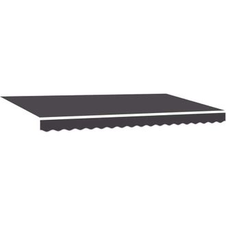 vidaXL Vidaxl - Toldo Retr&aacute;ctil Antracita 400 X 200 Cm Poli&eacute;ster, Aluminio