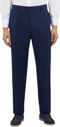 Brooks Brothers Hombre, Pantalones, Azul, Talla: W32