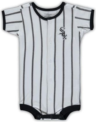 Outerstuff Infant White Chicago White Sox Pinstripe Power Hitter Coverall at Nordstrom, Size 24M