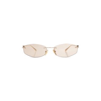 Balenciaga Accessoires, unisex, Geel, ONE Size, Nylon, Zonnebril