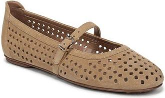 Naturalizer Aria Perforated Flat in Dune Dust Tan at Nordstrom, Size 6.5