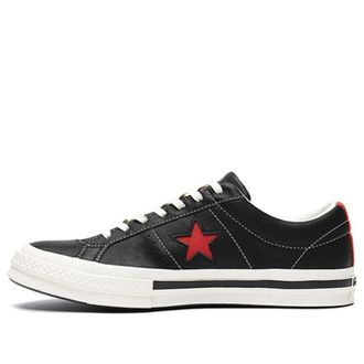 Converse Kasina x One Star Ox Black Fiery Red 162839C