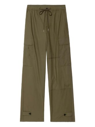 Zadig&Voltaire Palmyr cargo trousers - men - Cotton - 42 - Green