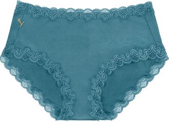 Uwila Warrior Soft Silk Briefs in Storm Blue at Nordstrom, Size 3X-Large