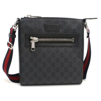 Gucci Black Pvc Messenger Bag Shoulder Bag (Pre-Owned)