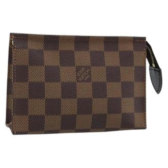 Louis Vuitton Pochette Damier Ebene Pre-owned - - Pre-owned - Donna - Marrone - ONE SIZE