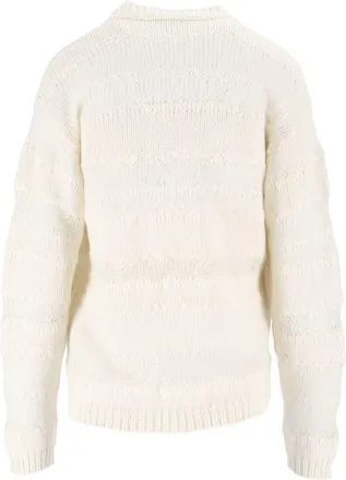 Fabiana Filippi Sequin-Embellished Wool Sweater - Cream