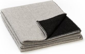 AM.PM Omkeerbare plaid in baby alpaca, Peyote