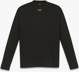 MCM Essential Laurel Logo Shirt In Organic Cotton