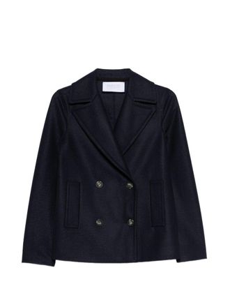 Harris Wharf London Womens Coats Blue
