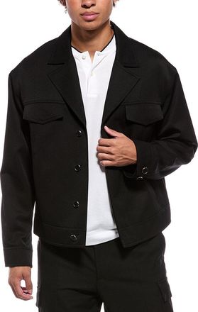 Helmut Lang Wool-Blend Utility Jacket