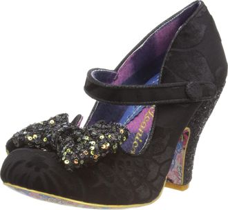 Irregular Choice Fancy That Fashion Heels, Q322, Black AM, EUR 37 (UK 4)