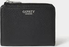Osprey The Core Medium Leather Zip Matinee Purse in Black at Nordstrom