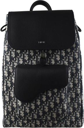 Dior Zaino Pre-owned Saddle - - Pre-owned - Uomo - Nero - ONE SIZE