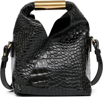 Maison Margiela New Japanese Bag - Dames - Handtassen - Zwart - ONE Size - Katoen - Tassen