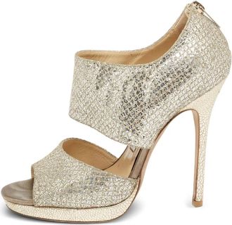 Jimmy Choo London Sandali con decorazione 120mm - Oro