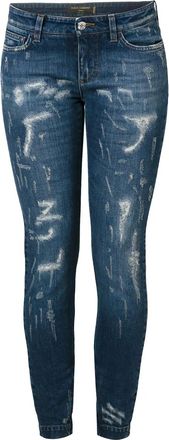 Dolce & Gabbana ripped jeans - Blu