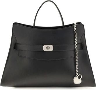 Alexander McQueen Locke Bag - Dames - Tassen - Zwart - Maat: ONE Size Leer