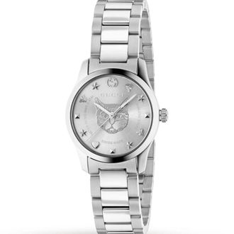 Gucci Accessoires, Dames, Grijs, ONE Size, G-Timeless Armbanduhr