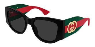 Gucci GG2115S 001 Womens Sunglasses Size 55 - Free RX Lenses - Free RX Lenses