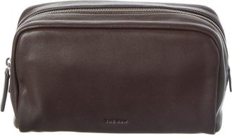 The Row Leather Clutch