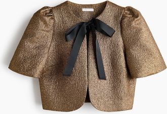 H&M Shirt mit Puff&auml;rmeln - Yellow