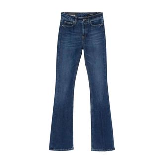 Dondup Bootcut Jeans, female, Blue, W26, Blue Jeans for Women Aw25