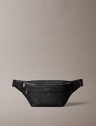 Calvin Klein Embossed Allover Emblem Logo Bum Bag