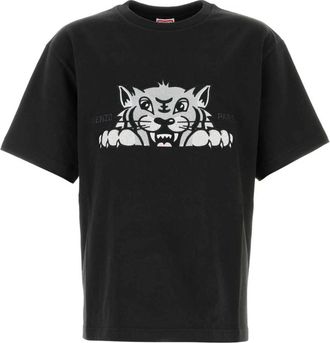 Kenzo Uomo, Top, Nero, L, new